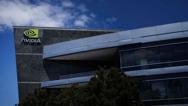 File image of chip-maker Nvidia's Santa Clara facility in the US (Photo: Philip Pachebo / Bloomberg News)