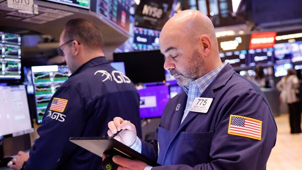 NEW YORK, NEW YORK - FEBRUARY 23: Traders work on the floor of the New York Stock Exchange during morning trading on February 23, 2024 in New York City. The market opened continuing its rise after yesterdays closing with the S&P 500, the Nasdaq Composite posting their best day since early 2023 and the Dow Jones surpassing 39,000 for the first time ever amid Nvidia reporting a stronger-than-expected quarterly results. Michael M. Santiago/Getty Images/AFP (Photo by Michael M. Santiago / GETTY IMAGES NORTH AMERICA / Getty Images via AFP) (Getty Images via AFP)