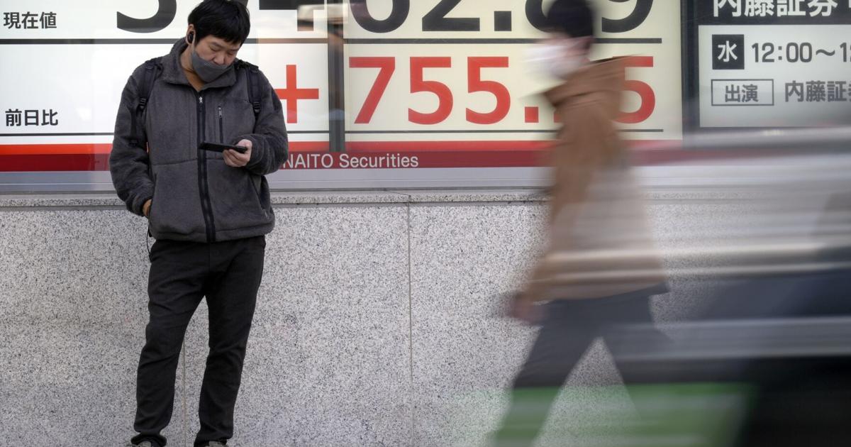 stock-market-today:-asian-shares-follow-wall-st-higher-as-markets-await-a-rate-decision-by-the-fed