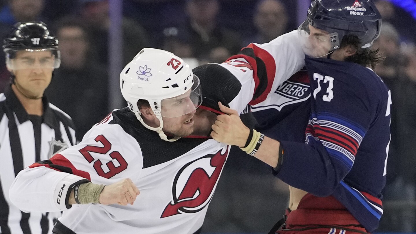 all-10-skaters-brawl-off-opening-faceoff-at-start-of-devils-rangers-game