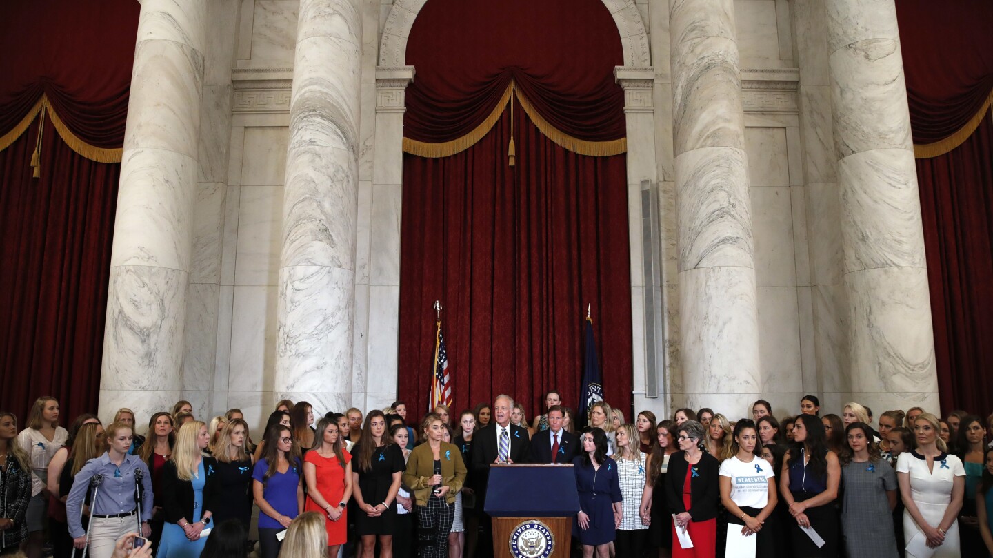 lawyers-for-nassar-assault-survivors-have-reached-$100m-deal-with-justice-department,-ap-source-says