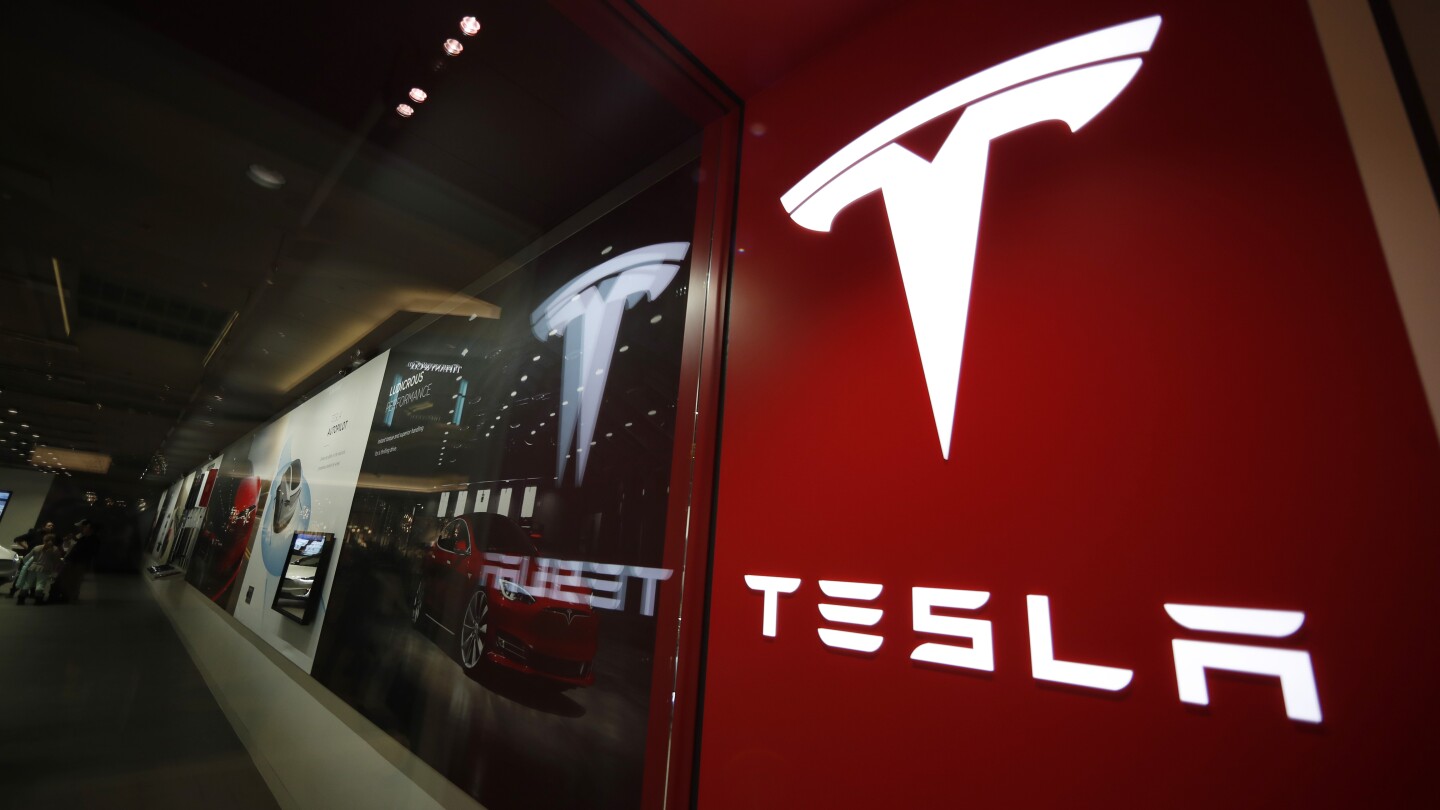 tesla-shares-tumble-below-$150-per-share,-giving-up-all-gains-made-over-the-past-year