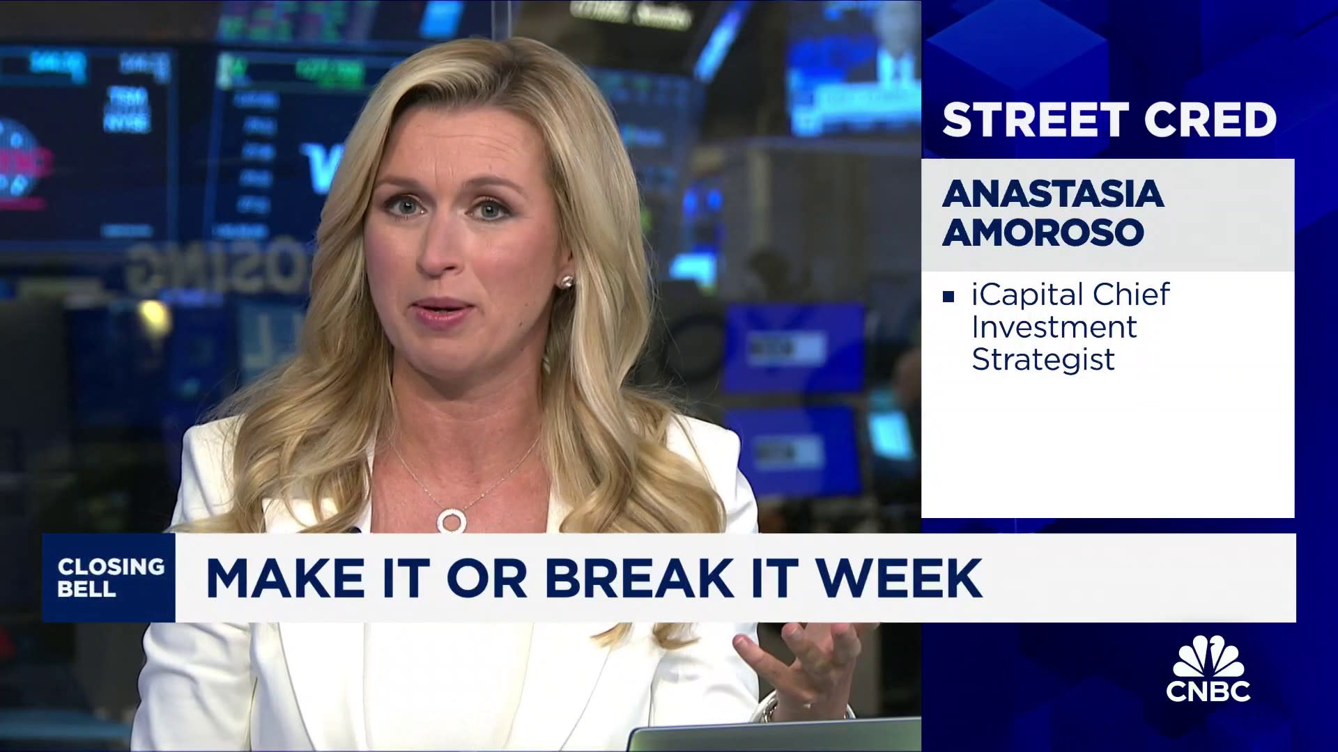 The broader markets can be okay without a rate cut, says iCapital's Anastasia Amoroso