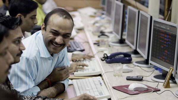 Stock market today: Sensex closed at 73,648.62 while the Nifty 50 ended the day at 22,336.40 on Monday, April 22. (AP Photo/Rajesh Nirgude) (AP)