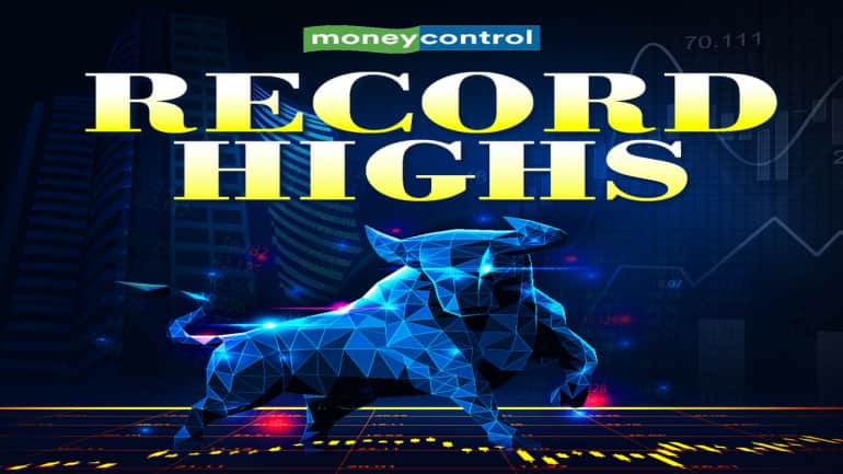 Stock Market LIVE Updates: Sensex, Nifty hit fresh record high; Nifty Bank gains 500 points