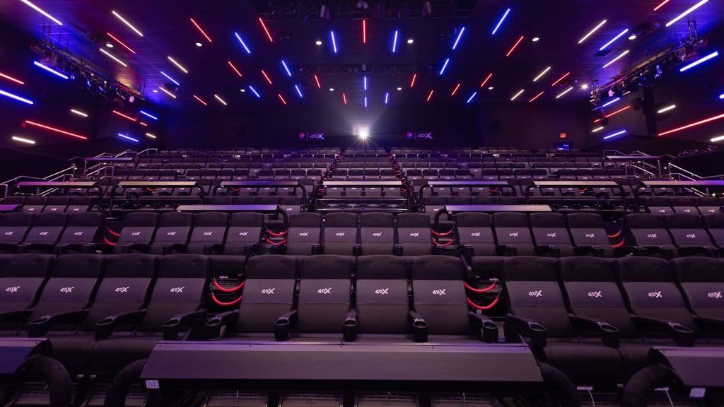 4DX is a 4D film presentation system developed by CJ 4DPlex, a subsidiary of South Korean cinema chain CJ CGV. It allows films to be augmented with various practical effects, including motion-seats, wind, strobe lights, simulated-snow, and scents.