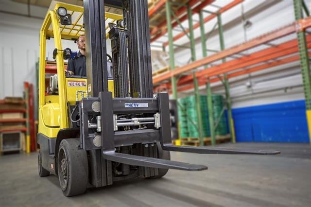 Cascade Corporation's mobile weighing solutions measure load weights crucial for shipping accuracy and inventory management