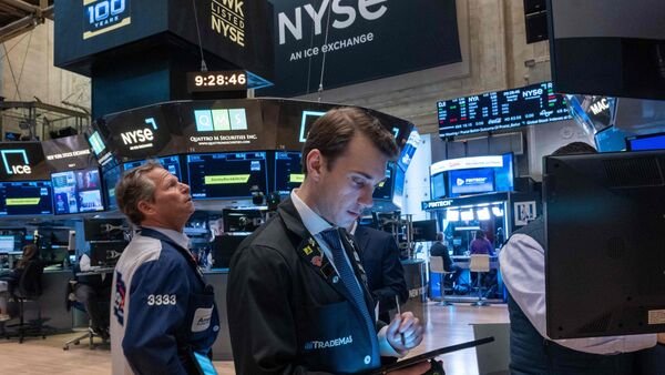 The 10-year Treasury eased to 4.38 per cent from 4.45 per cent late on Tuesday. Getty Images via AFP