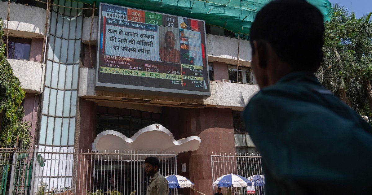 india-election:-why-modi’s-narrow-win-sent-the-stock-market-tumbling