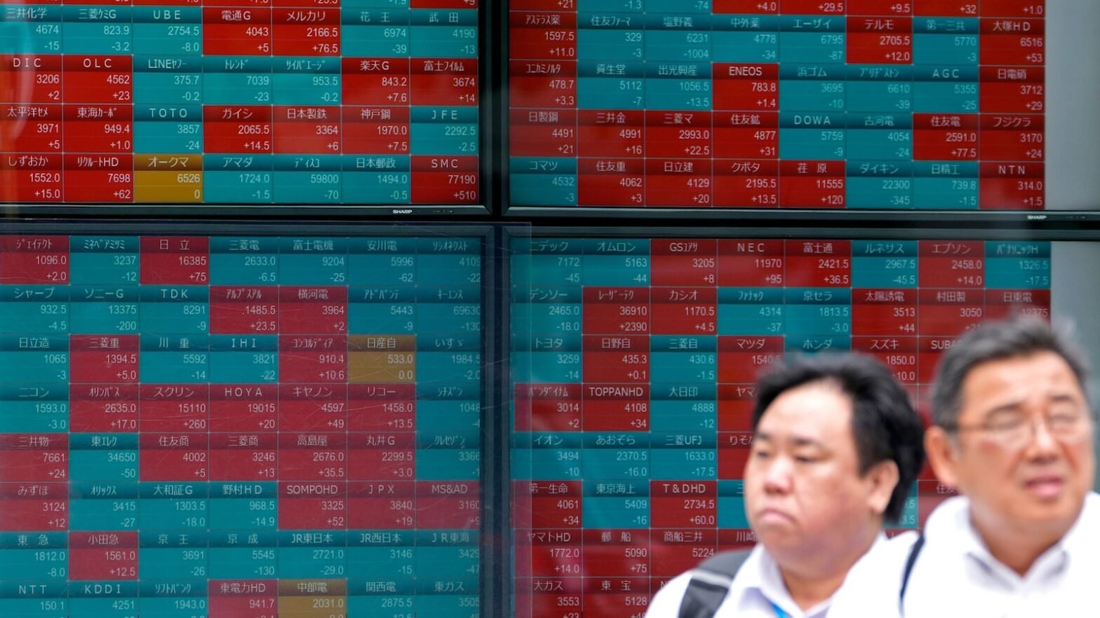 stock-market-today:-asian-shares-mixed-after-ai-hopes-nudge-wall-st-to-records.-boj-stands-pat