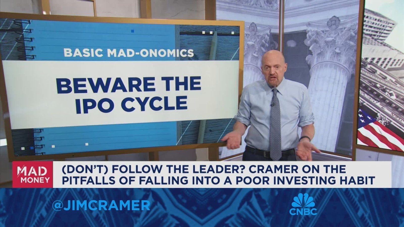 Follow the leader? Cramer on the pitfalls of falling into a poor investment habit
