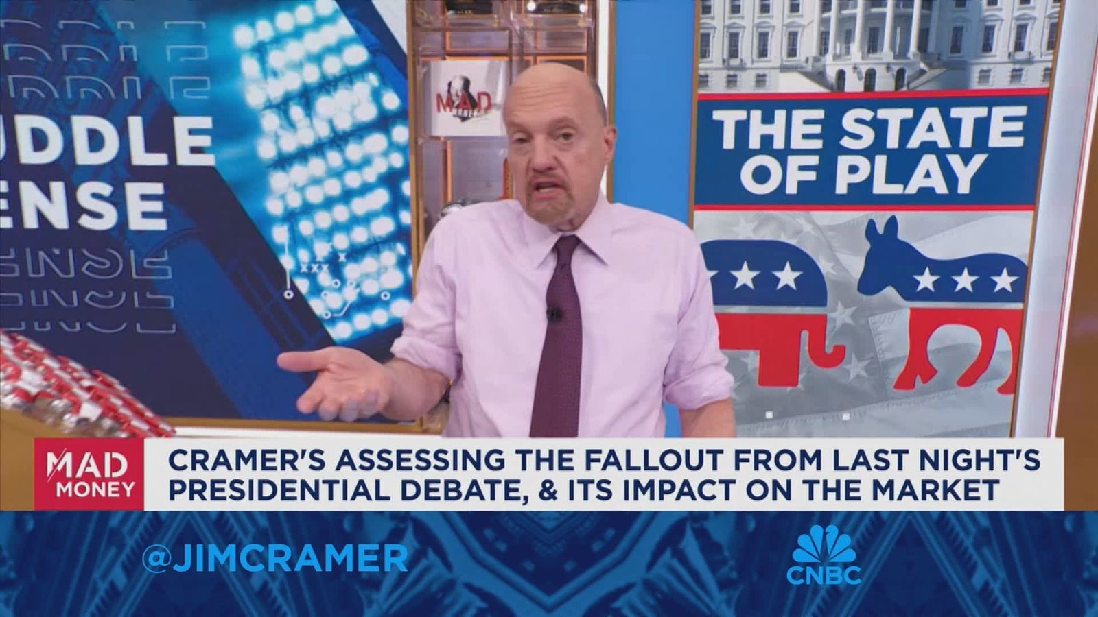 Pending mergers and acquisitions will likely go through in a Trump administration, says Jim Cramer
