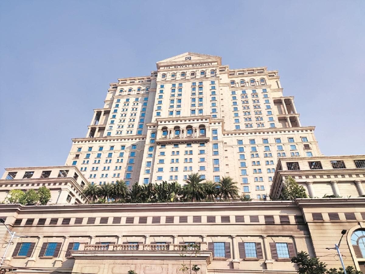 ITC Sonar Bangla in Kolkata. ITC said that if the conglomerate did not hold equity in the resulting company as proposed, then the hotels business would not be able to use the 'ITC' brand name