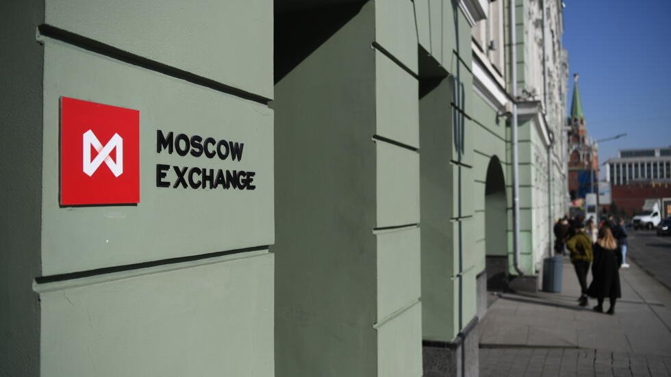 Washington sanctioned Moscow Exchange, Russia's main stock market and clearing house for foreign currency transactions, a major new financial punishment