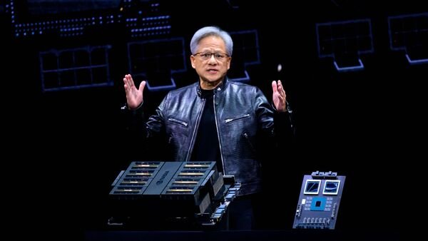 Nvidia's founder and CEO Jensen Huang. (Photo: AFP)