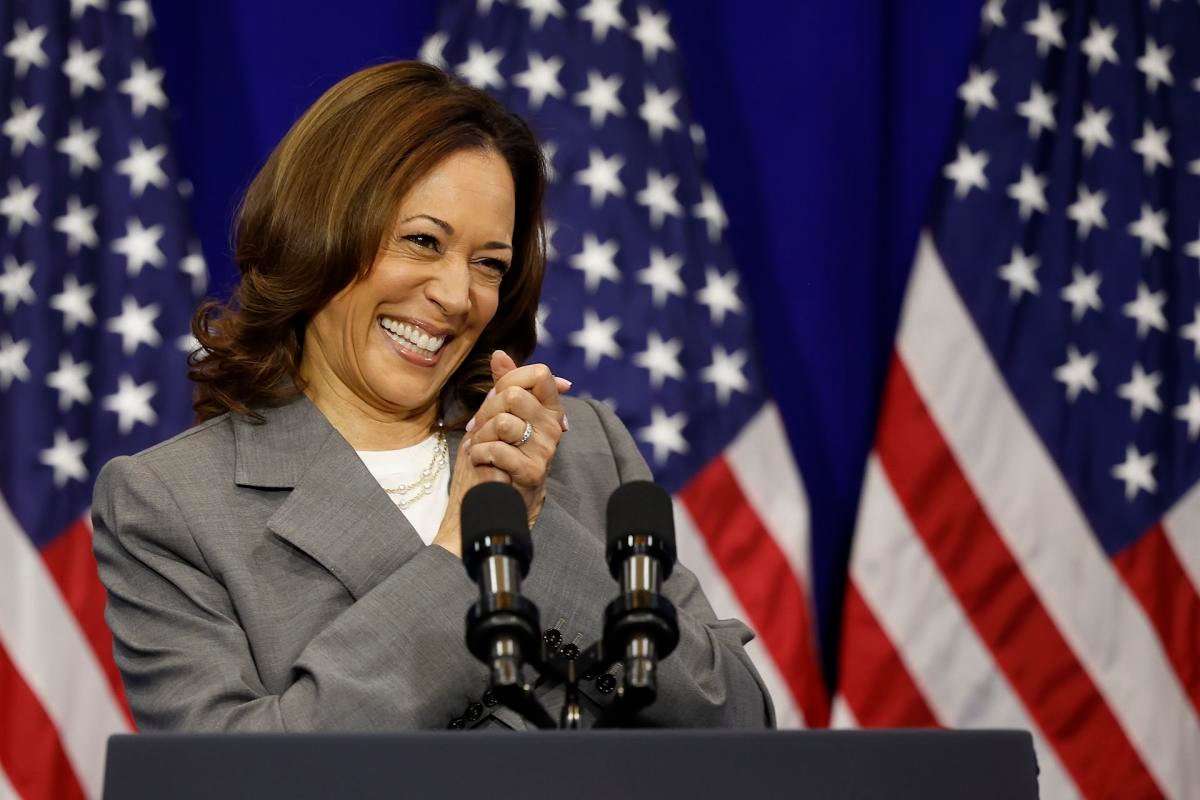 kamala-harris’-odds-of-winning-democratic-nomination-surge-on-polymarket