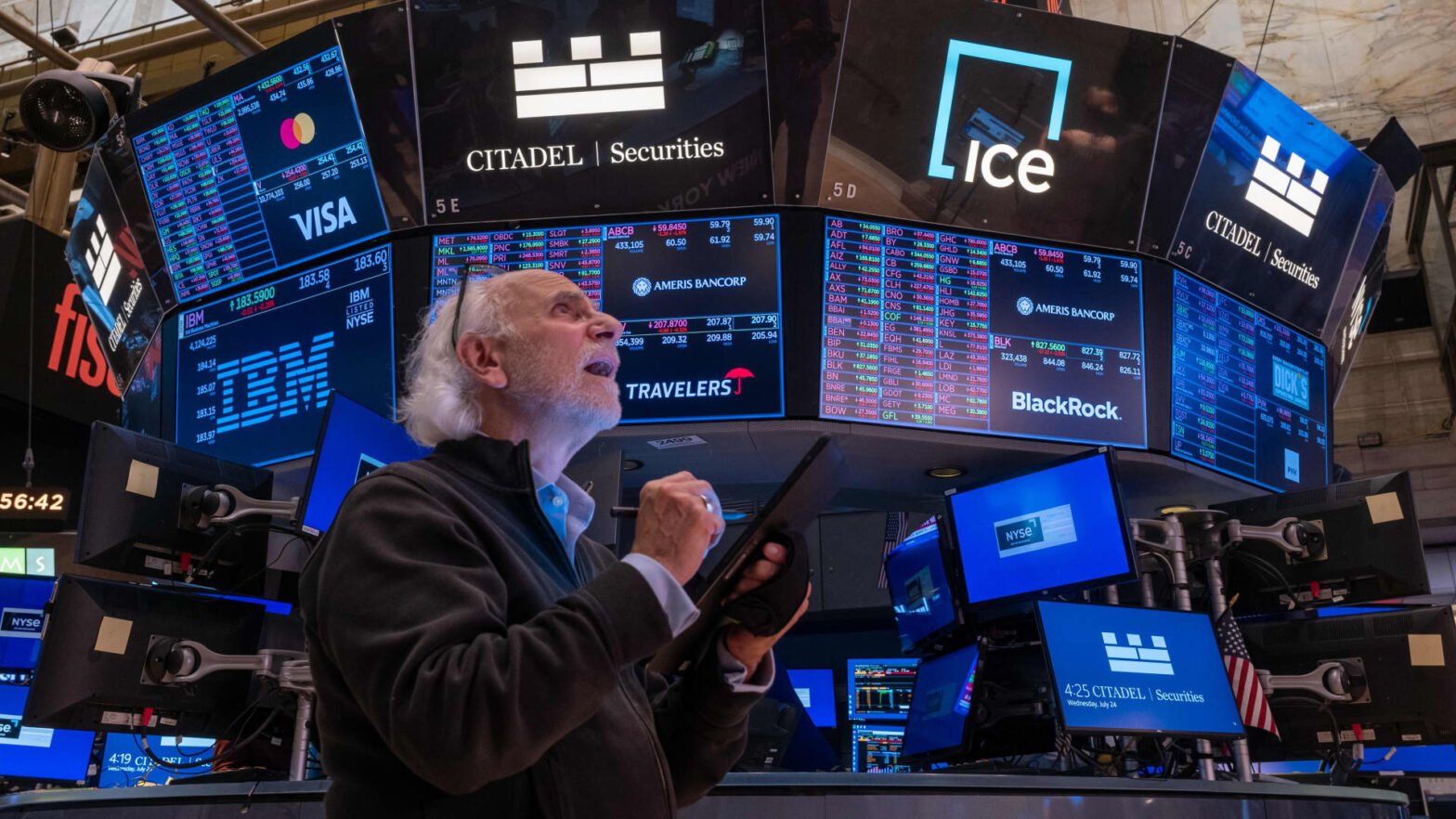stock-futures-are-little-changed-ahead-of-loaded-week-for-tech-earnings