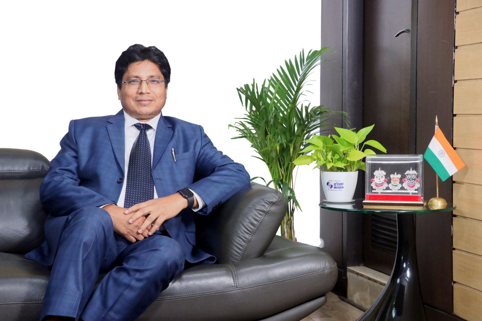 CMD,  IREDA, Pradip Kumar Das