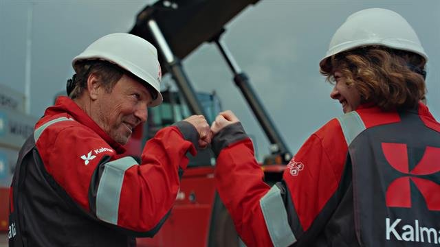 Kalmar has new branding to reflect its status as a separate company