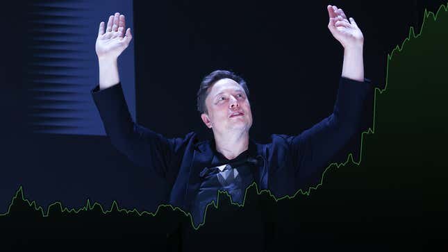 Image for article titled Nvidia drives the market, stocks hit records, Trump talks Bitcoin: Markets news roundup