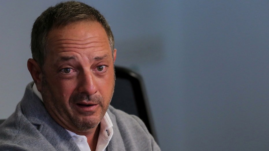 Andrew Left, the founder of Citron Research, speaks during the Reuters Global Investment 2019 Outlook Summit, in New York, on Nov. 12, 2018.