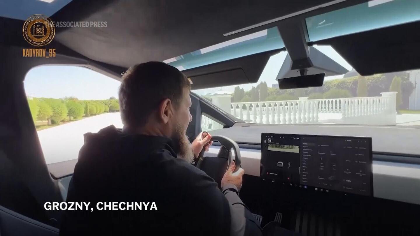 chechen-warlord-kadyrov-invites-musk-to-russia-after-being-filmed-driving-cybertruck