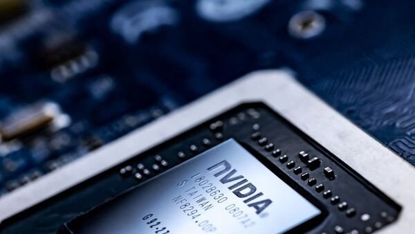 Valuations of the largest U.S. companies including Nvidia have soared this year. Photo: Joel Saget/Agence France-Presse/Getty Images