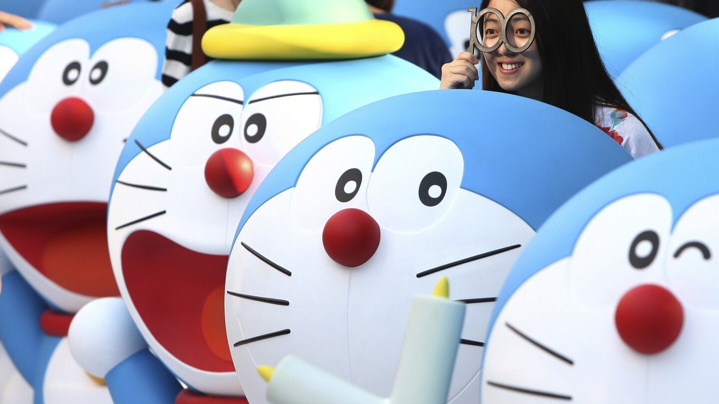 nobuyo-oyama,-voice-actor-for-beloved-japanese-cartoon-robotic-cat-doraemon,-dies-at-age-90