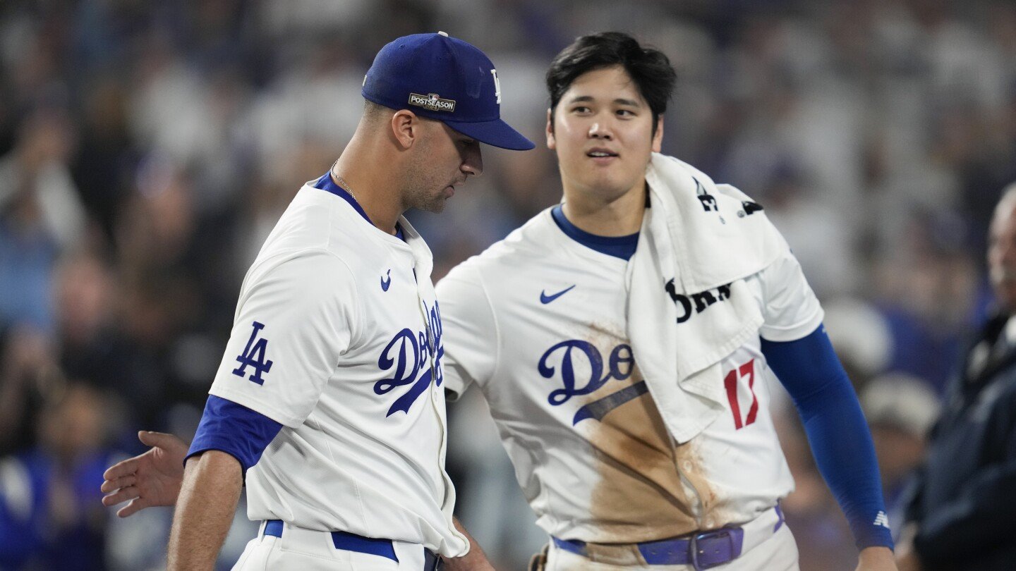 dodgers-tie-postseason-mark-of-33-straight-scoreless-innings,-top-mets-9-0-in-nlcs-opener