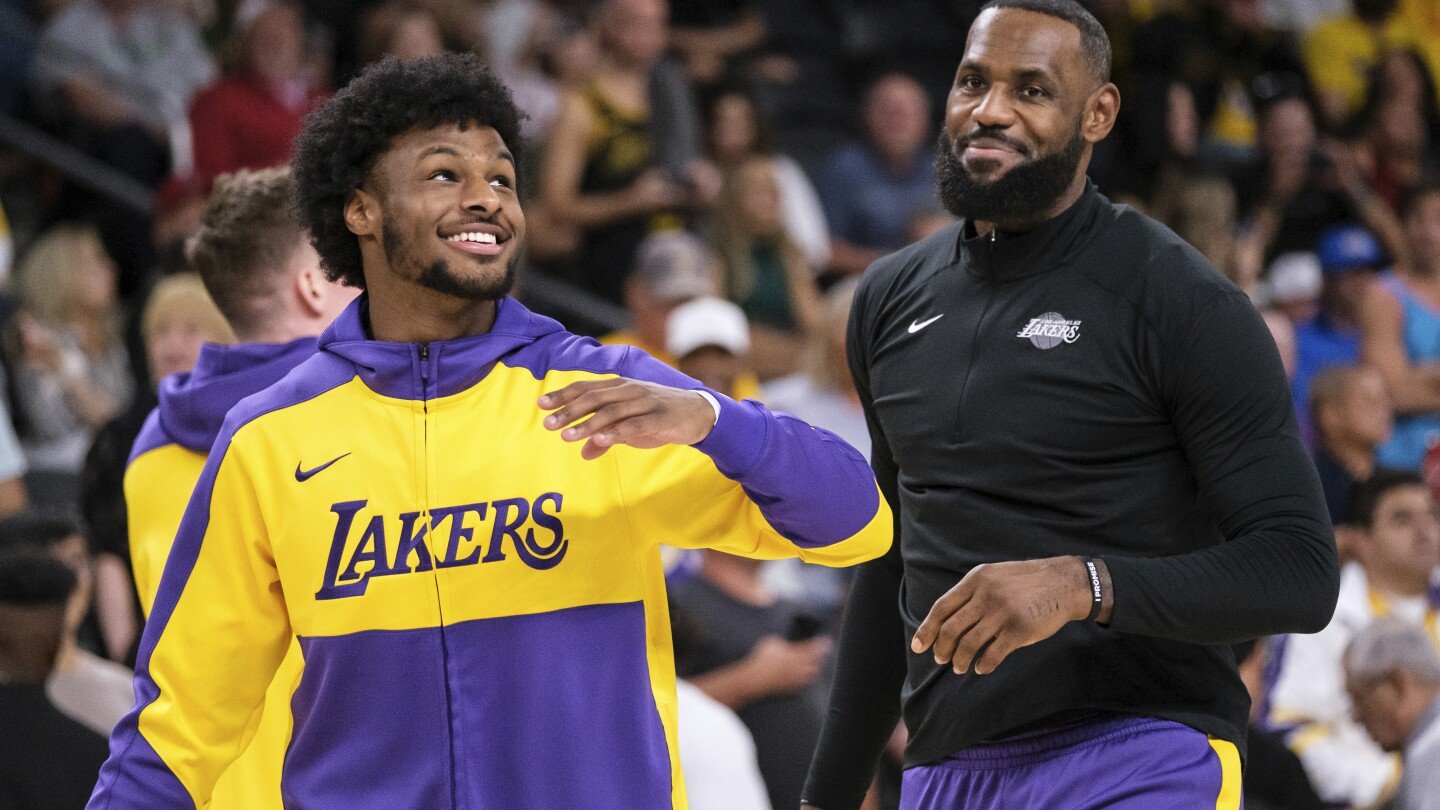 while-lebron-and-bronny-prepare-for-their-historic-family-pairing,-the-lakers-shrug-off-the-critics