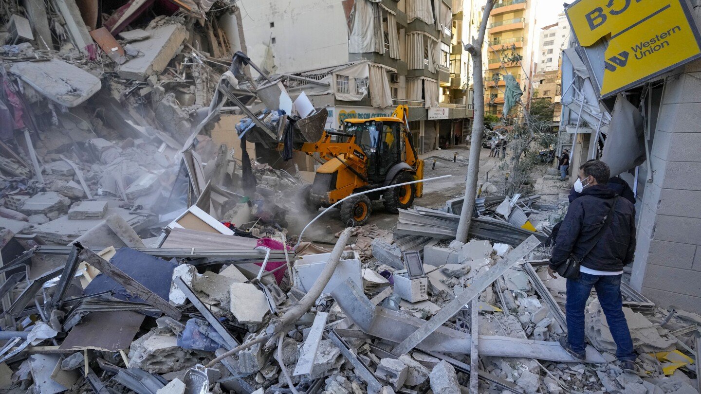 lebanon-assesses-damage-after-wave-of-israeli-strikes-on-hezbollah-run-financial-institution