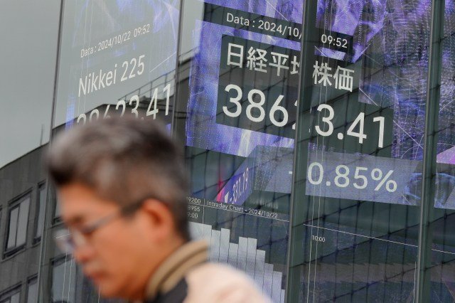 stock-market-today:-asian-shares-fall-after-wall-street-pulls-back-from-its-records