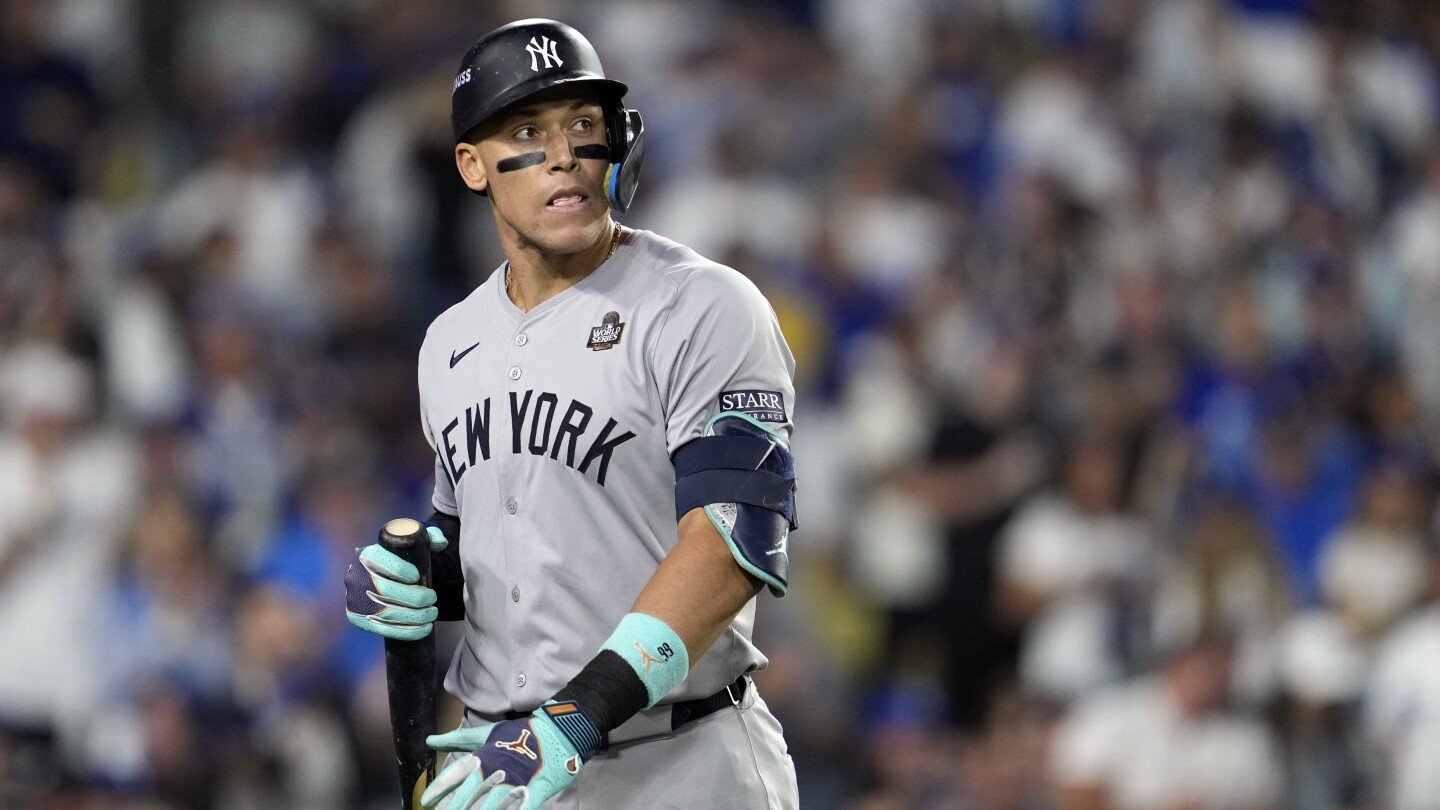 aaron-judge-is-flailing-in-his-first-world-series,-and-the-yankees-are-sinking-along-with-him