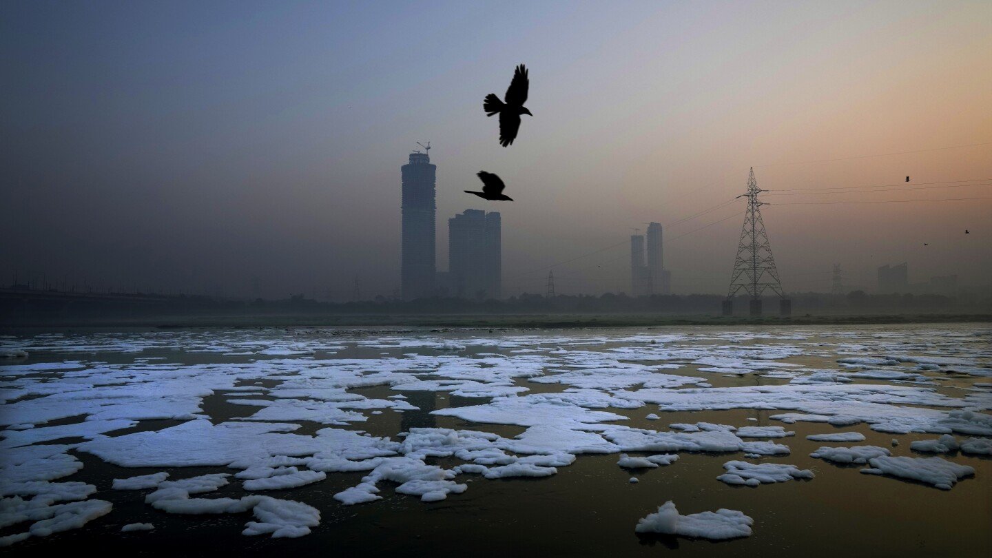 ap-photos:-river-and-air-pollution-in-india’s-capital-pose-a-severe-health-threat-to-residents