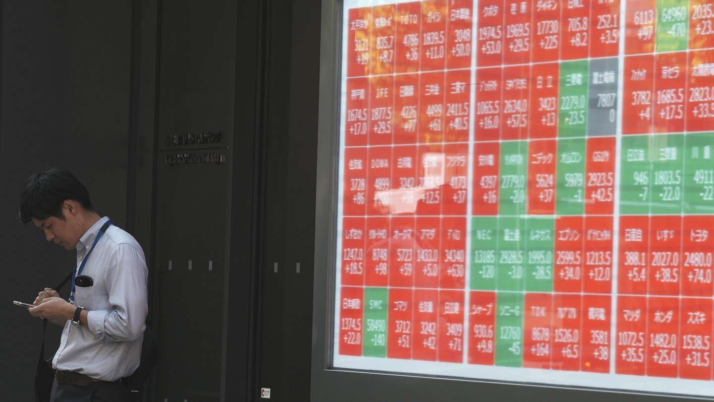 stock-market-today:-asia-shares-decline-as-investors-await-earnings,-us-elections-and-economic-data