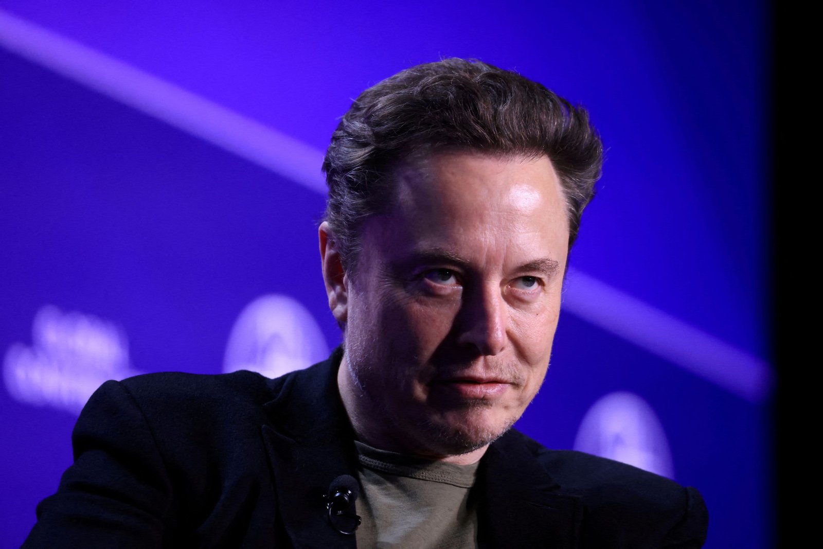 Elon Musk, Chief Executive Officer of SpaceX and Tesla and owner of X looks on during the Milken Conference 2024 Global Conference Sessions at The Beverly Hilton in Beverly Hills, California, U.S., May 6, 2024. 