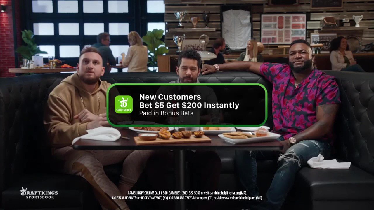 TBS' broadcast of Game 5 of the ALDS between the Tigers and Guardians featured a random commercial break in the middle of an inning. Photo Credit: DraftKings/TBS