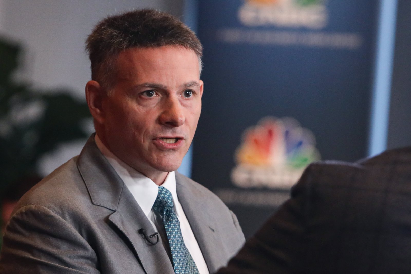 David Einhorn speaking in New York City on April 3, 2024.