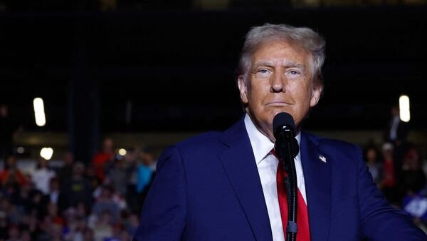 The 'Trump trade' is based on the idea that a second Trump administration would be positive for American stocks, bad-but-not-terrible for Treasuries and great for the dollar. Photo: Getty Images via AFP