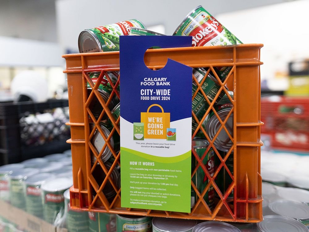 Food bank use in Canada has risen to record levels this year.