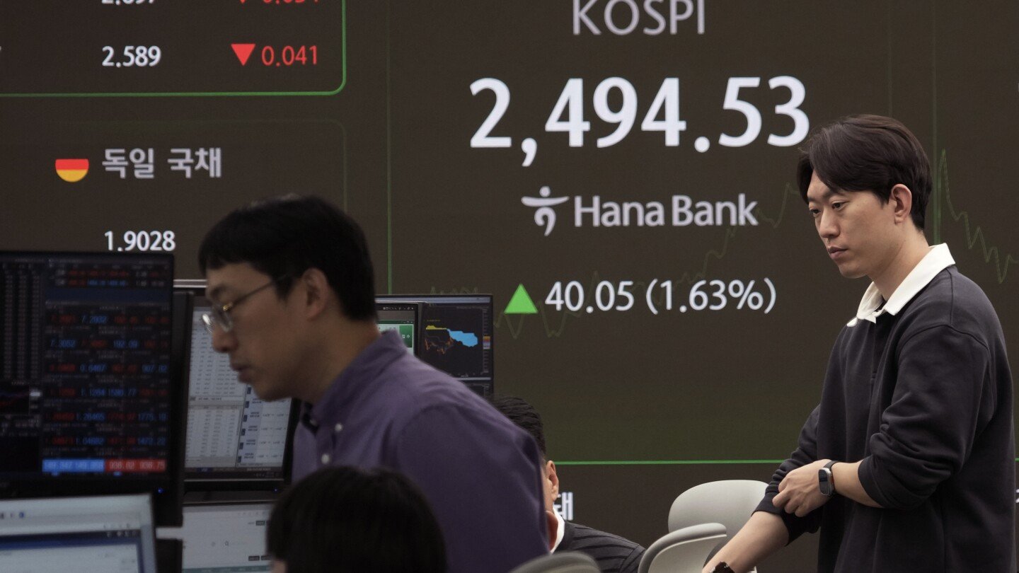 stock-market-today:-asian-shares-rise-after-tech-stocks-pull-wall-street-to-another-record