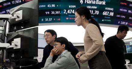 stock-market-today:-world-shares-are-mixed,-follow-wall-st-decline-as-price-data-disappoint