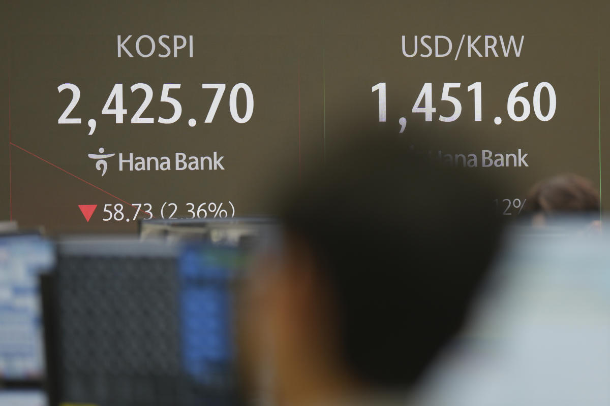 stock-market-today:-asian-shares-track-wall-street’s-selloff-after-fed-hints-at-2-rate-cuts-in-2025