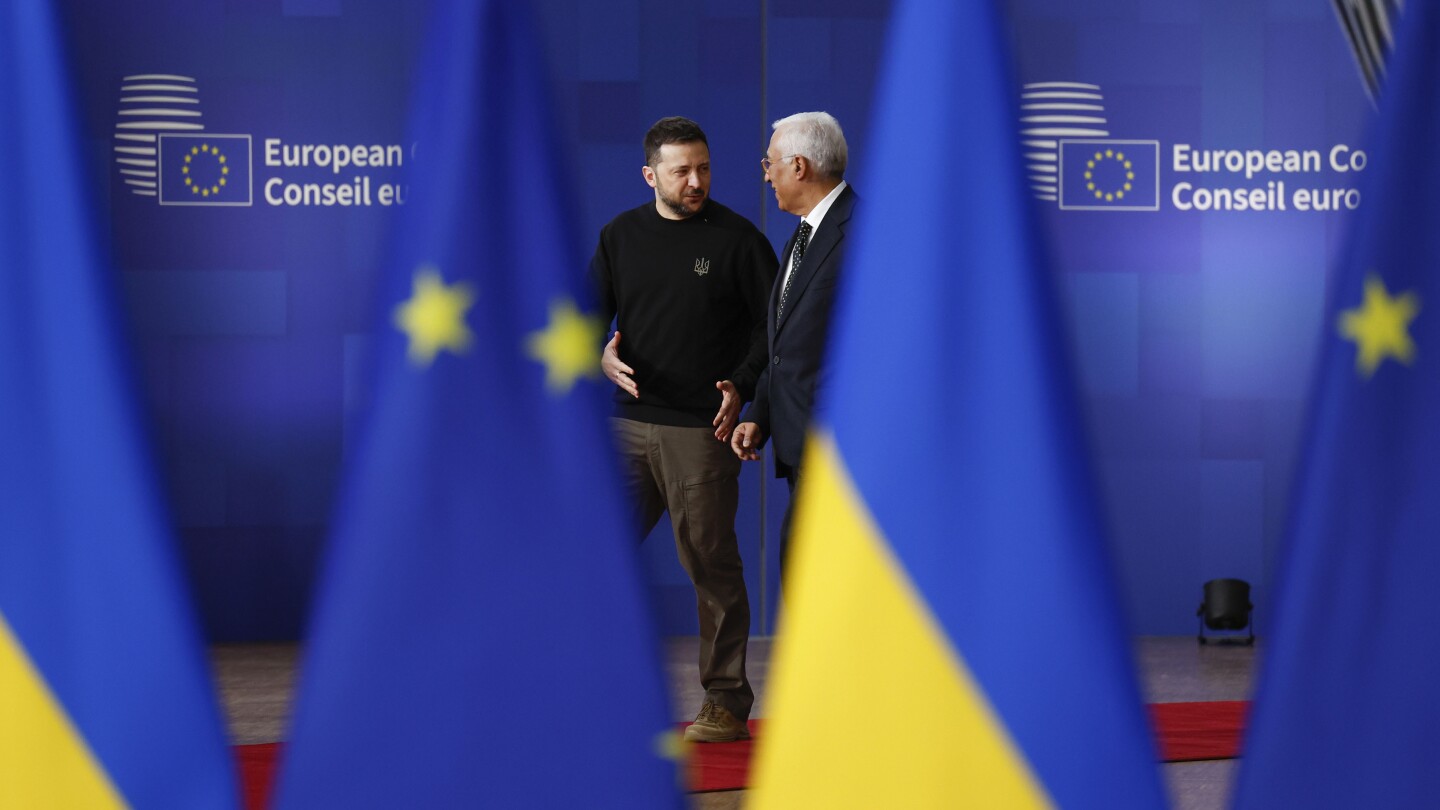 eu-leaders-insist-no-decisions-can-be-taken-about-ukraine-without-ukraine,-or-behind-their-backs