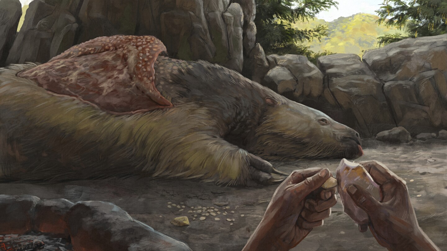 giant-sloths-and-mastodons-coexisted-with-humans-for-millennia-in-americas,-new-discoveries-suggest