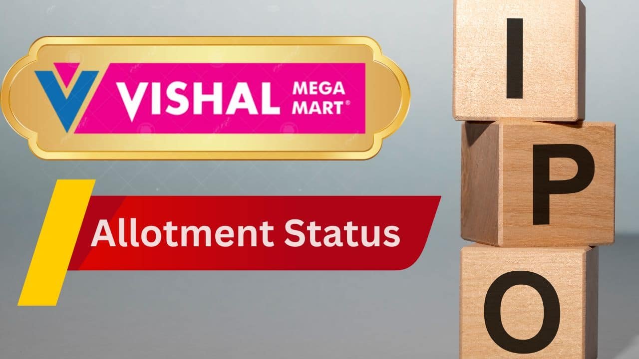 Vishal Mega Mart IPO allotment status: How to check details online via registrar, NSE & BSE; Check latest GMP