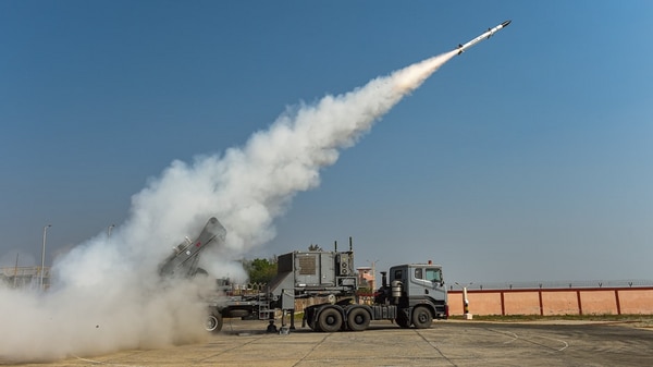 With around 60% returns this year, the Nifty India Defence Index towers over every sectoral index. (PTI)