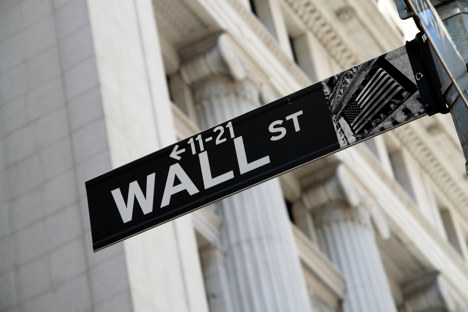 Wall Street Sign