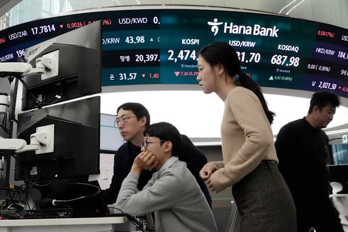 stock-market-today:-asian-shares-mostly-decline-amid-investor-worries,-and-tokyo-stays-closed