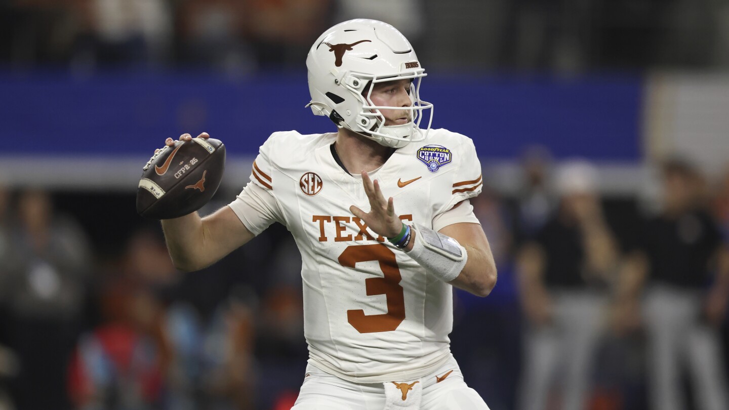 texas-qb-quinn-ewers-declares-for-nfl-draft-as-program-ushers-in-arch-manning-era